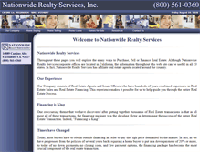 Tablet Screenshot of nationwiderealty.com